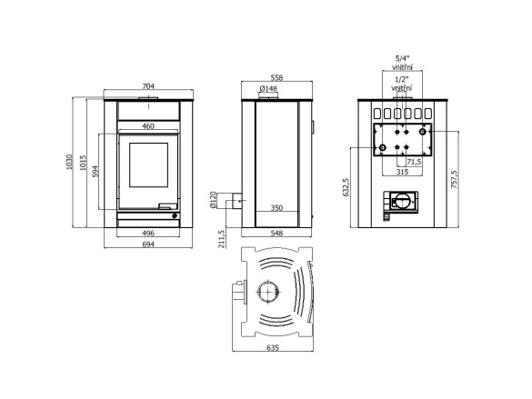 HS Flamingo KALMAR 11/5 červená ER