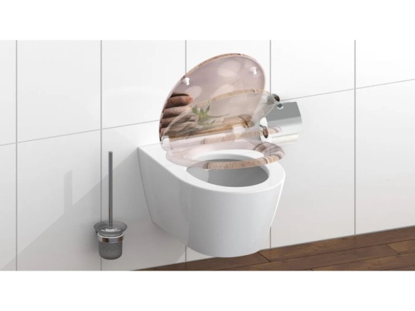 WC sedátka, záchodová prkna Schütte STONE PYRAMID| Duroplast, Soft Close