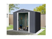 Plechový zahradní domek Riwall PRO RMSA 6x8 Anthracite