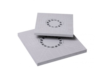 Příslušenství pro Rám pro rošt nebo poklop Dakota zelená, 300 x 300 mm