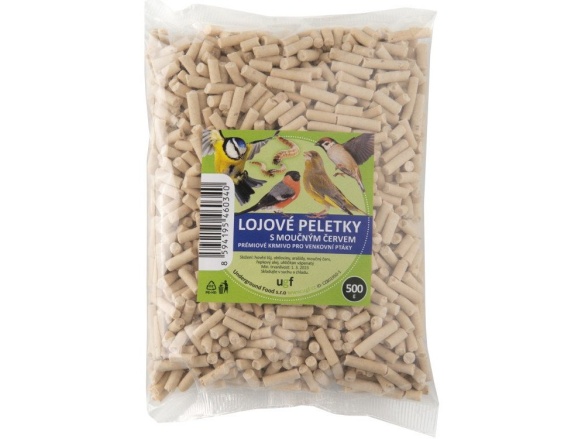 Scobax Lojové peletky s moučným červem, 500 g