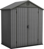 Plastový zahradní domek Keter Darwin 6 x 4 šedý, s podlahou