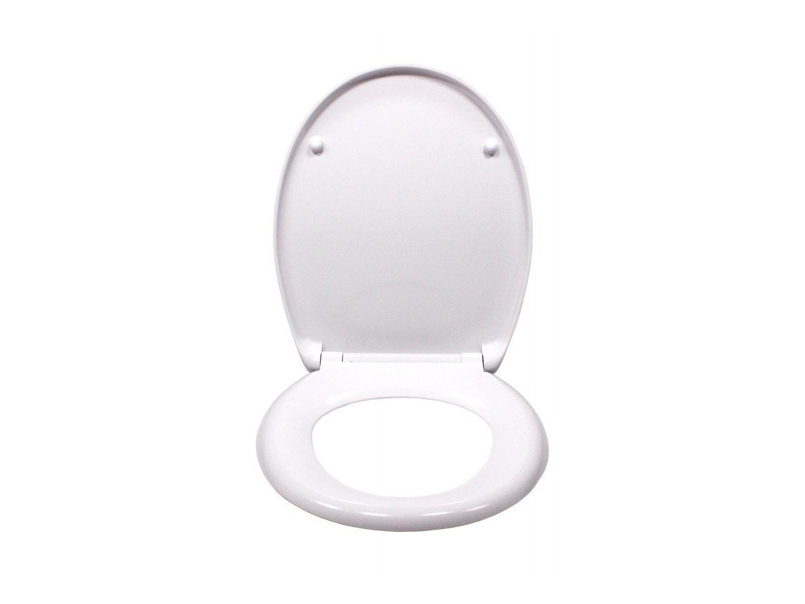 WC sedátka, záchodová prkna Schütte EASY CLIP bílé | Duroplast, Soft Close