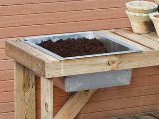 Polykarbonátové –  Tuindeco Zinc tray