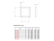 Covernit Rám pro rošty nebo poklopy