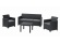 Keter Zahradní nábytek  Elodie/Emma 5místný set grafitový