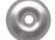 Acél nyomó alátét. 40x5x1 Klimas Wkręt-met PODLOŽKA PŘÍTLAČNÁ OCELOVÁ
