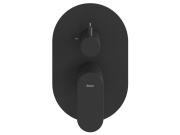 Ravak EL 065.20GB.O2.RB07E Podomítková baterie 2-cestná bez tělesa, Graphite Brushed