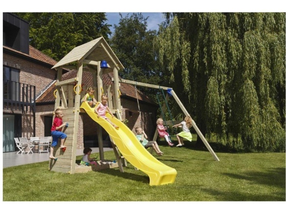 Gyermekeknek játszótér a kertben Blue Rabbit Belvedere