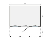 Dětský domček Tuindeco Peter Pan