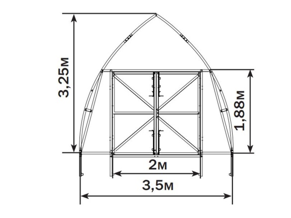 Skleník Volya Farmer Strelka