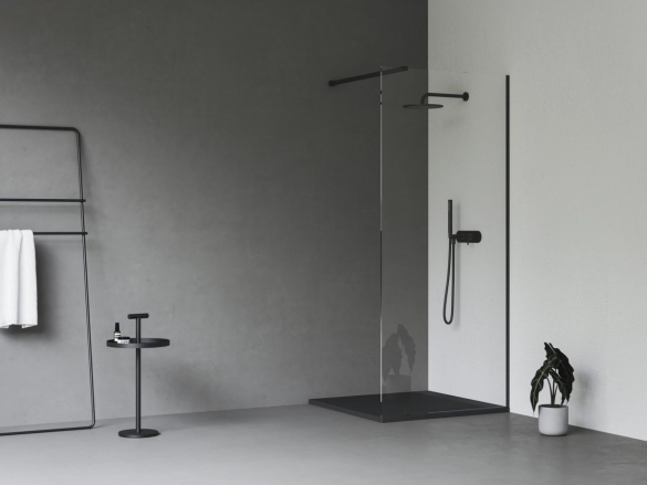 Ravak Walk-In Wall Set 100, bílá matná+transparent