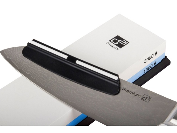 G21 Brusný kámen  zrnitost 1000/3000 s vodítkem