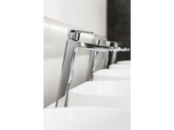 Ravak TD F 015.00CR Umývadlová batéria 334 mm bez odtokovej armatúry, chróm