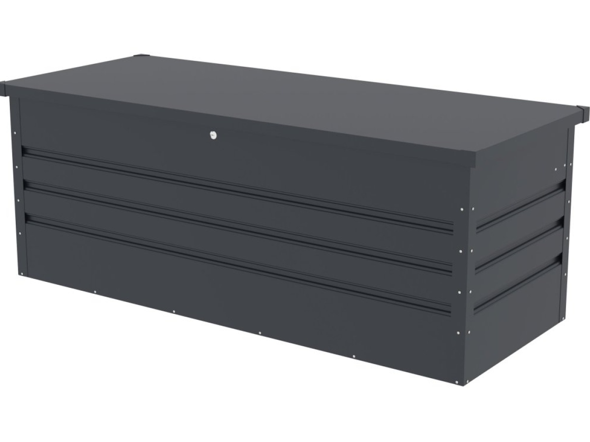 G21 Zahradní box  Denver 560 L, antracitový plechový