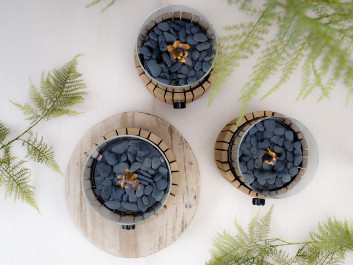 Plynový lampáš COSI Cosiscoop Timber