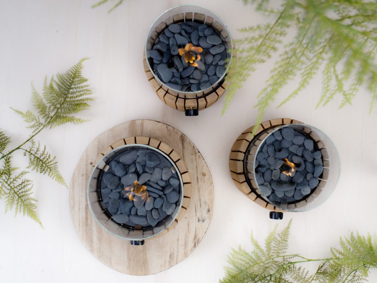 Plynový lampáš COSI Cosiscoop Timber