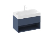 Ravak SD Lite 80 skrinka pod umývadlo čierna matná