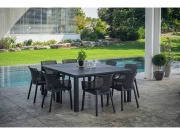 VespaGarden Zahradní židle Keter Elisa - 57,7 x 62,5 x 79 cm - grafit