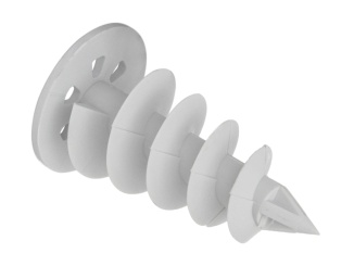 Instalačný materiál –  Turbo hmoždinka pre EPS/XPS 25 x 50 mm (biela)