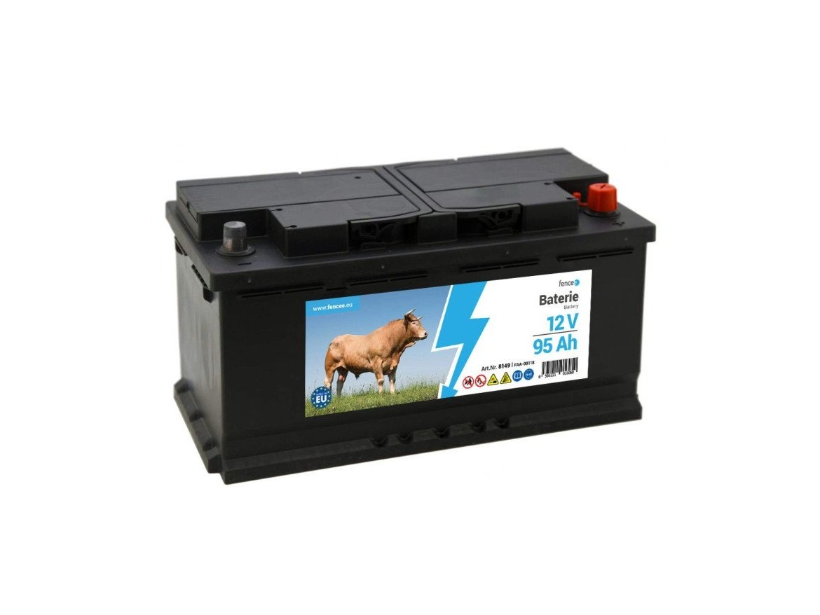 Scobax Baterie pro elektrický ohradník 12 V 95 Ah