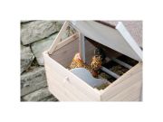 Dřevěný kurník Scobax Leafy