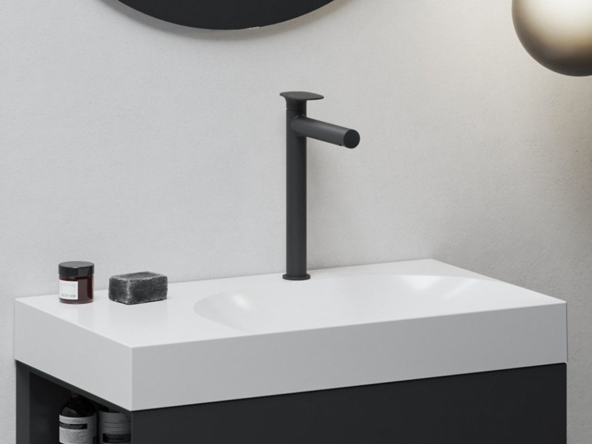 Ravak SG 015.10WHM Umývadlová batéria 315 mm bez odtokovej armatúry, biela matná