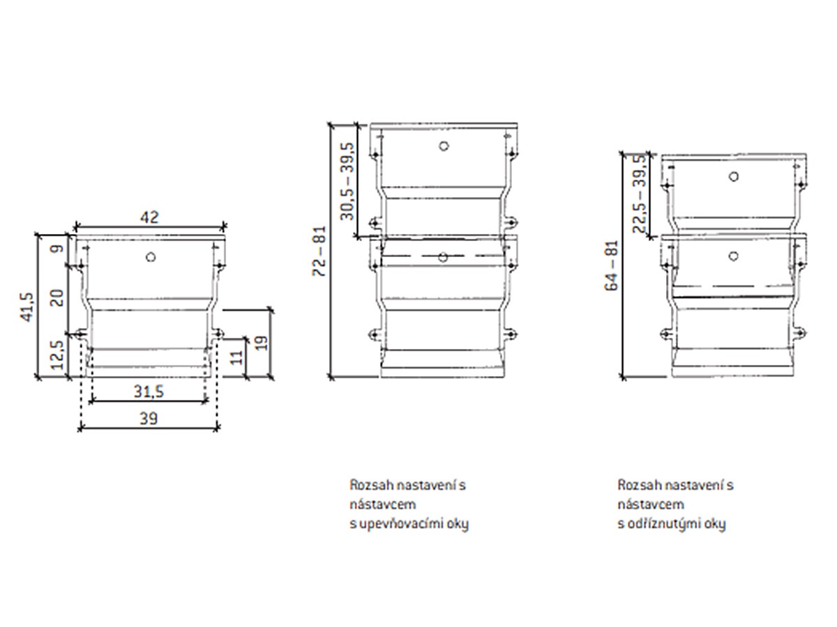 Větrací šachta Scobax Standart