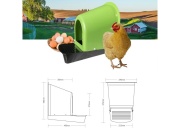Scobax AGROFORTEL Plastové snáškové hnízdo DELUXE - kukaň