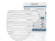 WC sedátka, záchodová prkna Schütte WHITE WAVE | Duroplast HG, Soft Close