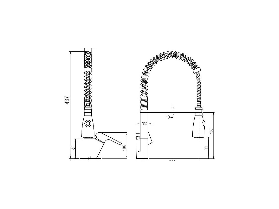 Novaservis Dřezová baterie Nobless Tina, chrom, stojánková,  38481,0