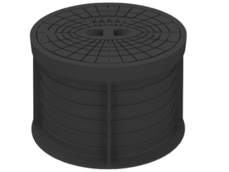 Heckl nyílások –  Heckl Plastus černá, kanál, epoxid