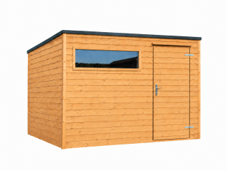 Domčeky na náradie –  Bohemit Shiran s horizontálnym oknom 2,0 m x 2,0 m