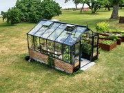 Klasszikus üvegház egy talapzaton Juliana Premium On-wall