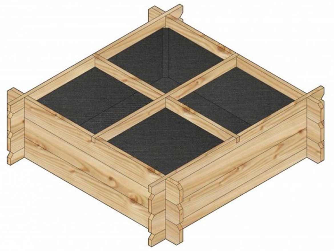 Vyvýšený záhon Scobax záhon