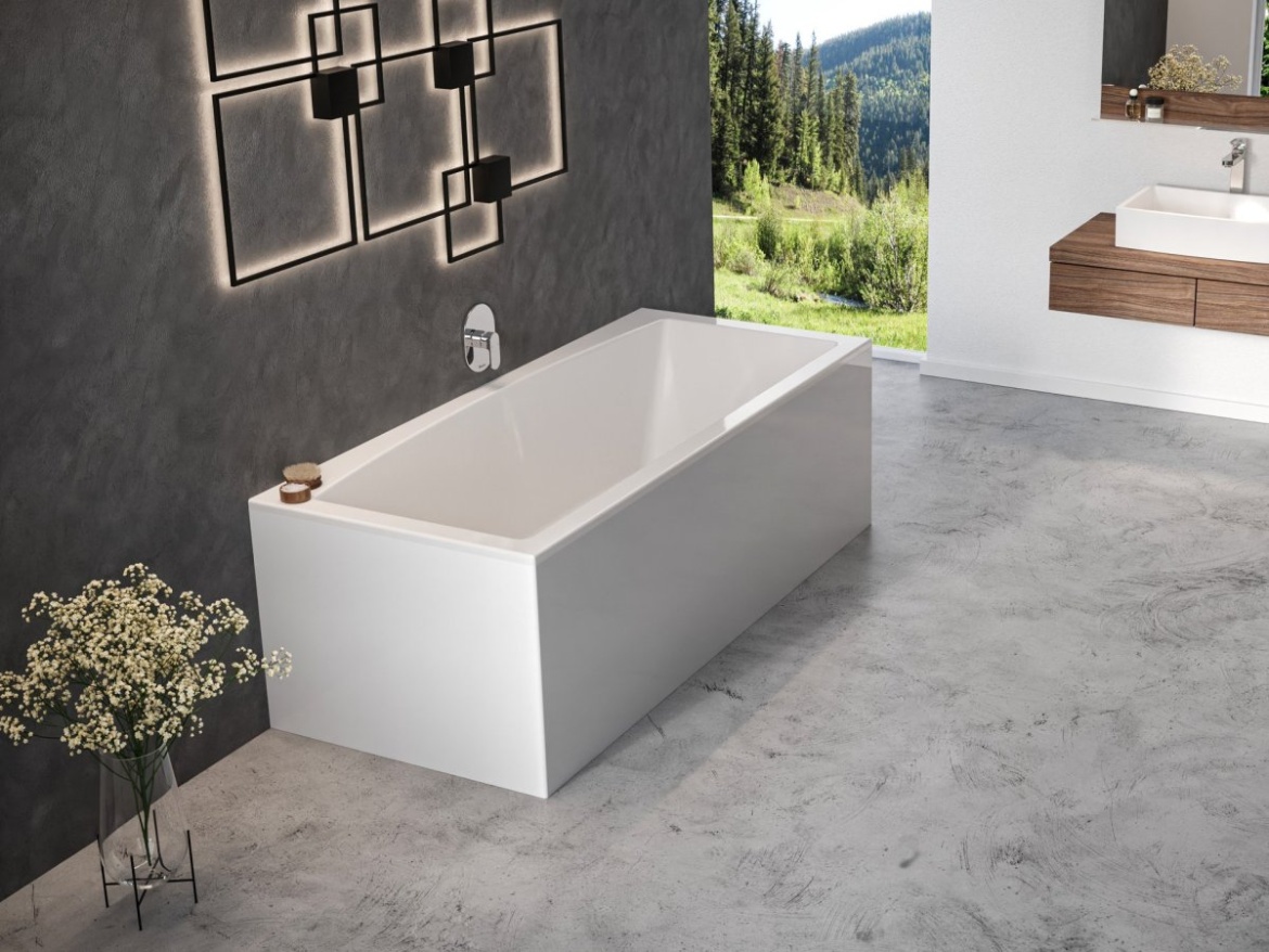 Ravak Panel čelný MDF 180, satinové drevo