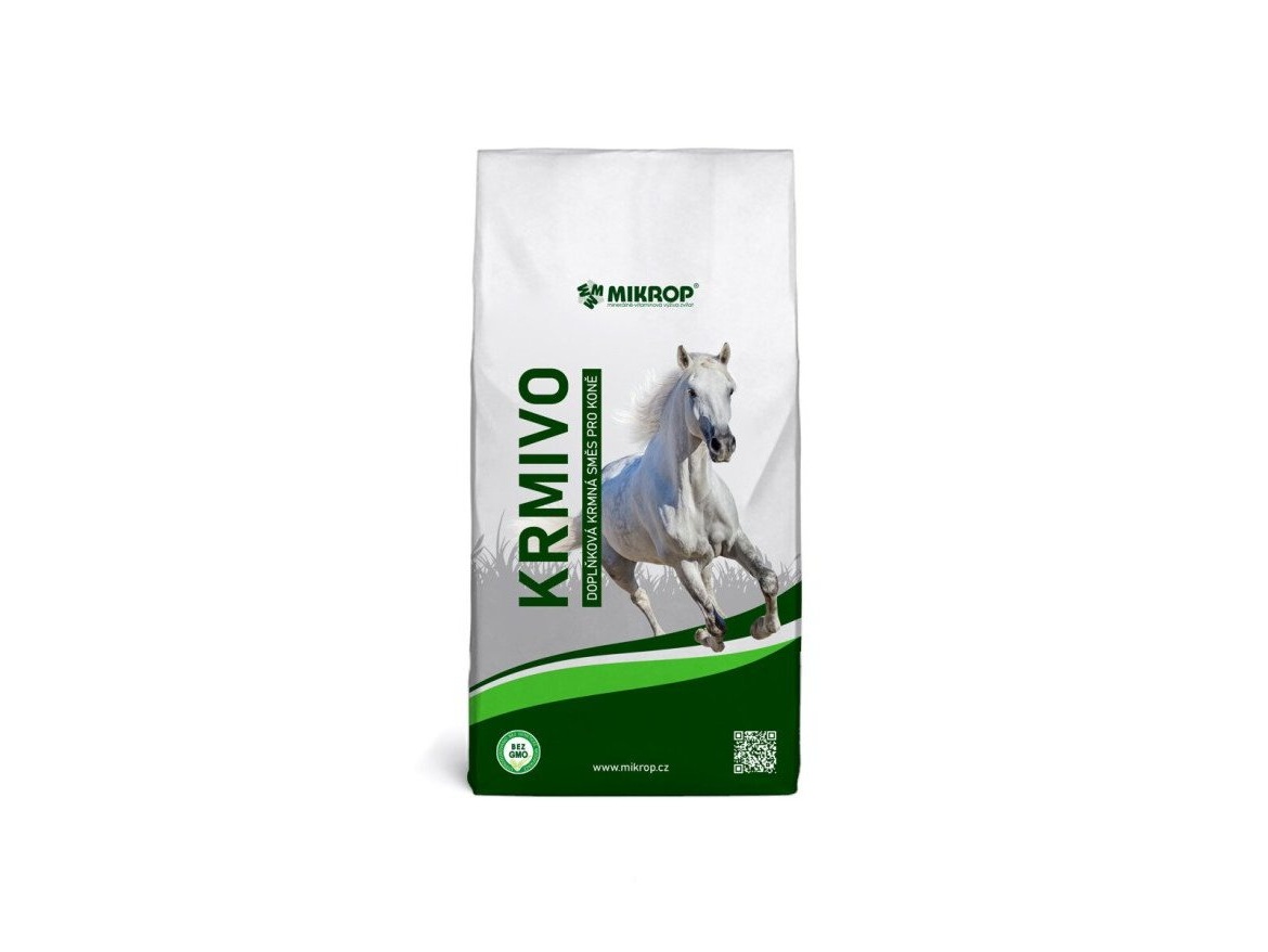Scobax MIKROP Müsli Sport 20 kg - Energetické müsli krmivo pro sportovní a aktivní koně