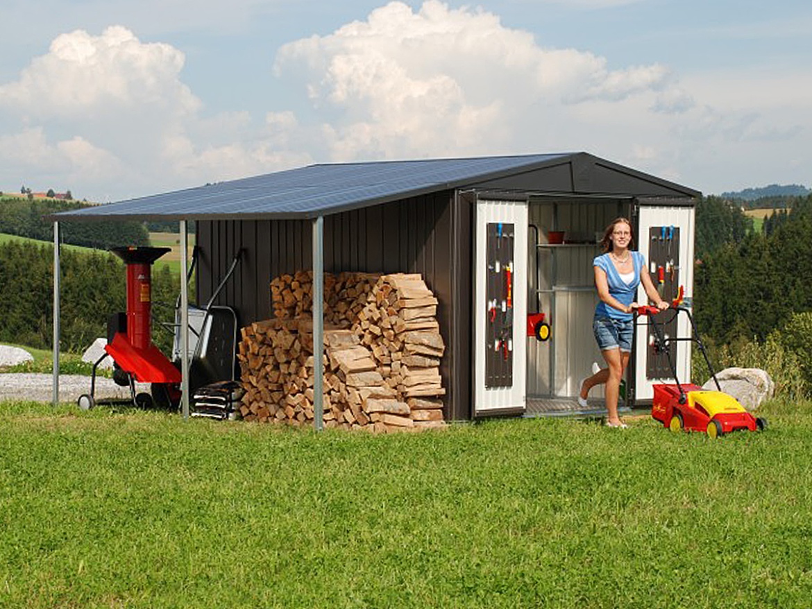 Plechový zahradní domek Biohort Europa