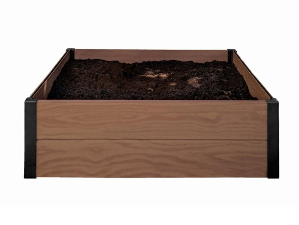 Květináč grafitový vyvýšený Keter Vyvýšený záhon Maple square