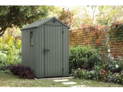 Plastový záhradný domček Keter Darwin 4 x 6 zelený, s podlahou