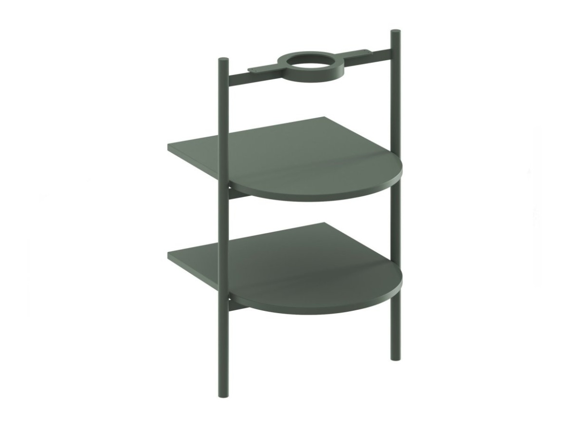Ravak Konstrukce pod umyvadlo CS Yard 60, Smoke Grey