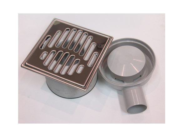 Dakota Vpusť boční teleskopická - nerez/PP