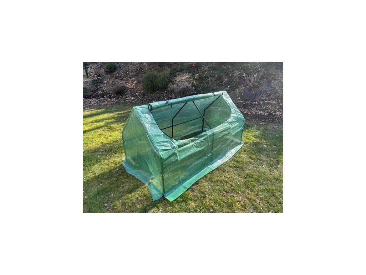 VespaGarden Zahradní pařeniště / fóliovník VESPAGARDEN 185x94x94cm - zelený