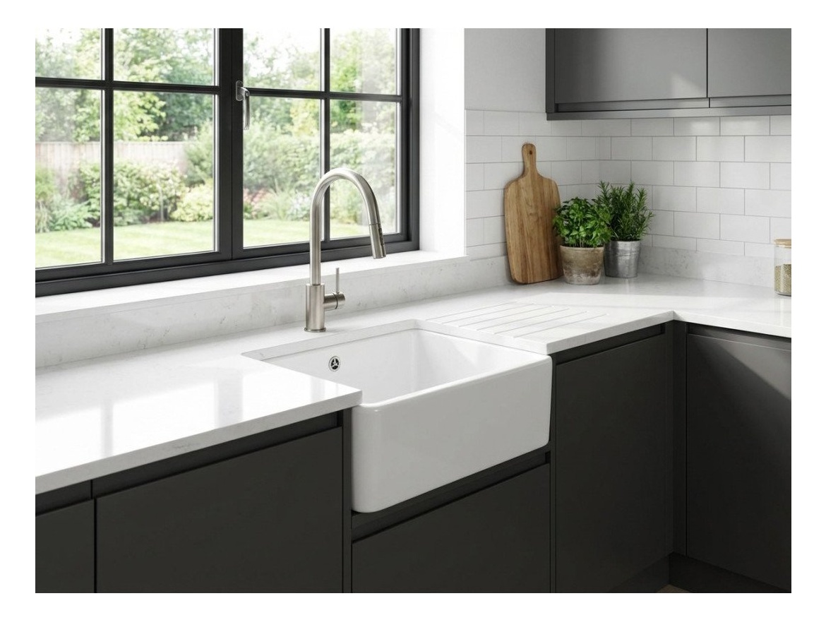 Kuchyňské dřezy Luisina Chambord Farmhouse 595