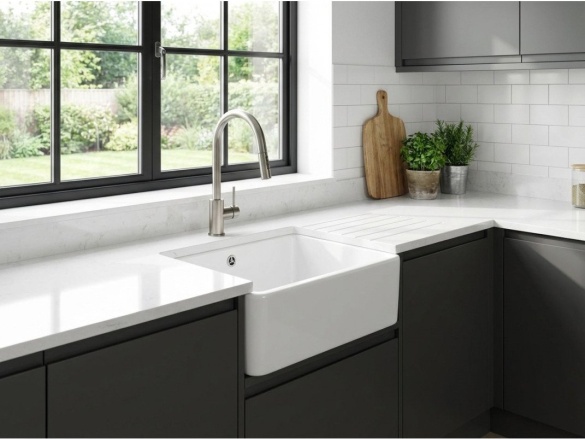 Kuchyňské dřezy Luisina Chambord Farmhouse 595
