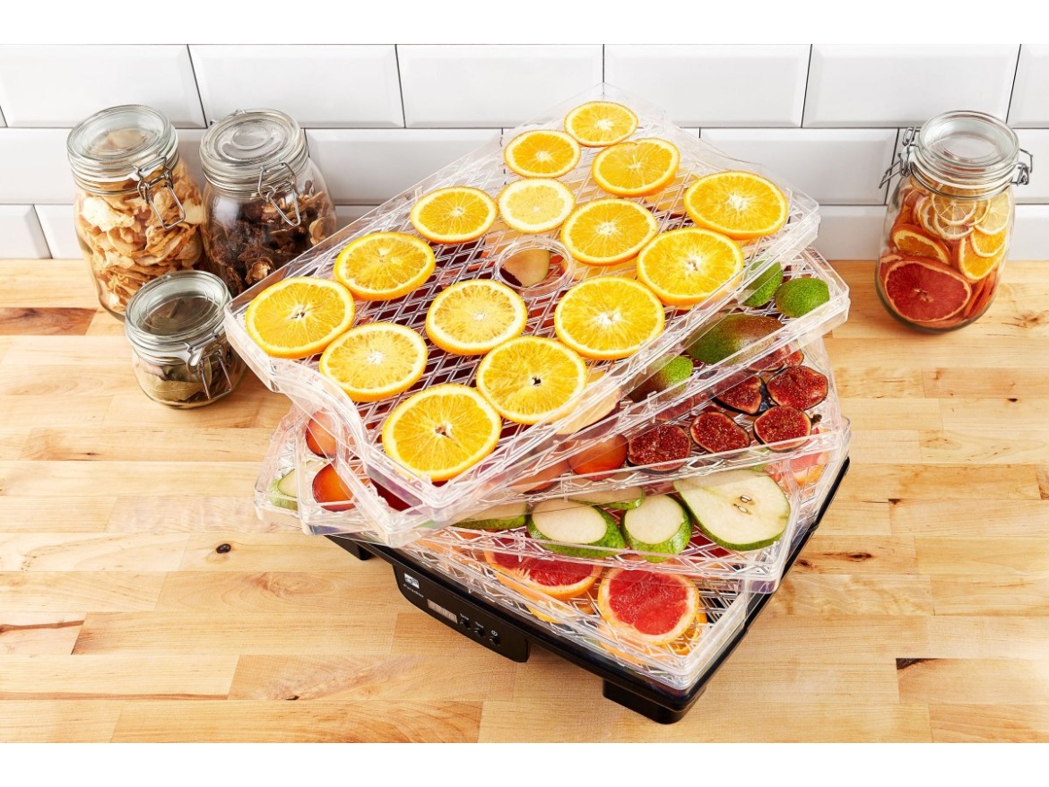 G21 Sušička ovoce  Paradiso big, black