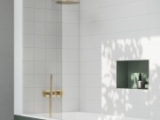 Ravak ES 065.60RGB.O2.RB07D.+S Podomietková batéria 2-cestná pre R-box, so sprchovým setom, ružové zlato kefované