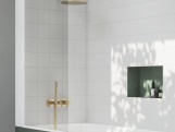 Ravak ES 068.60RGB.O3.RB07D.+S Podomietková batéria 3cestná pre R-box, so sprchovým setom, ružové zlato kefované