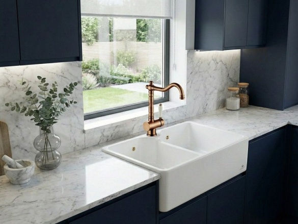 Kuchyňské dřezy Luisina Chambord Farmhouse 800.2