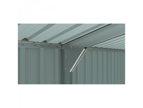 Kovová garáž 3 x 6 m se sedlovou střechou Antracit Riwall PRO RMCG 20x10 Anthracite